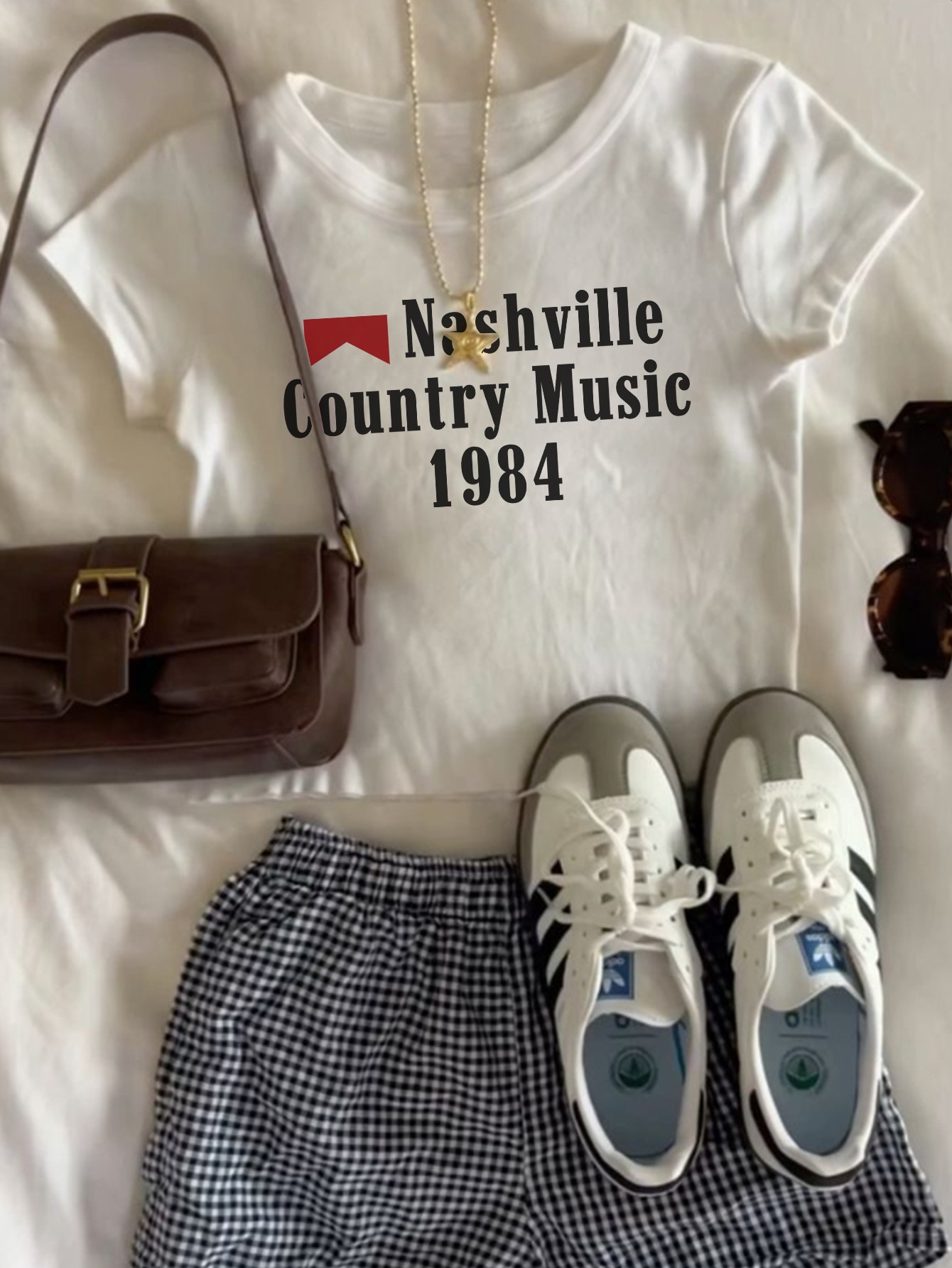 White Printed Pullover T-Shirt