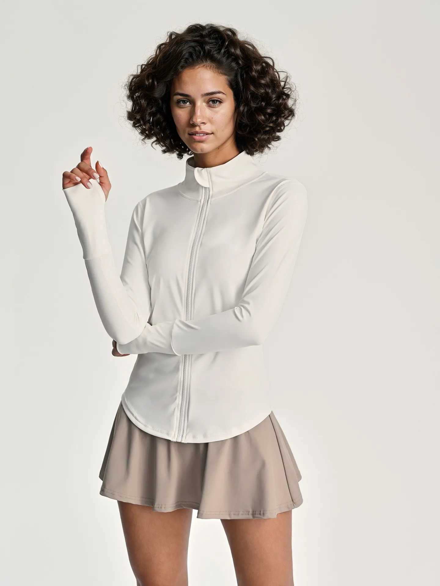 Thumb Hole Sports Jacket