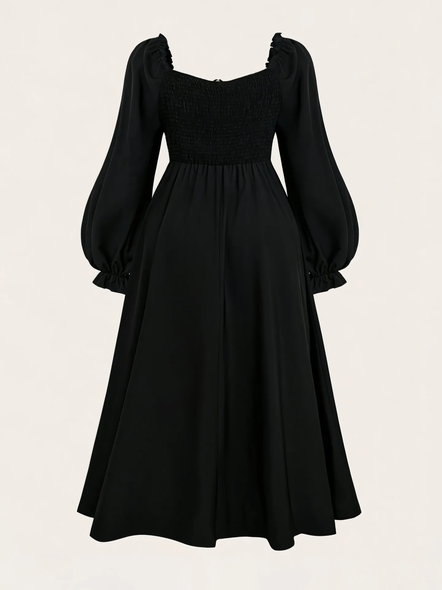 A-Line Ruched Chiffon Asymmetrical Dress Moss Plus Size