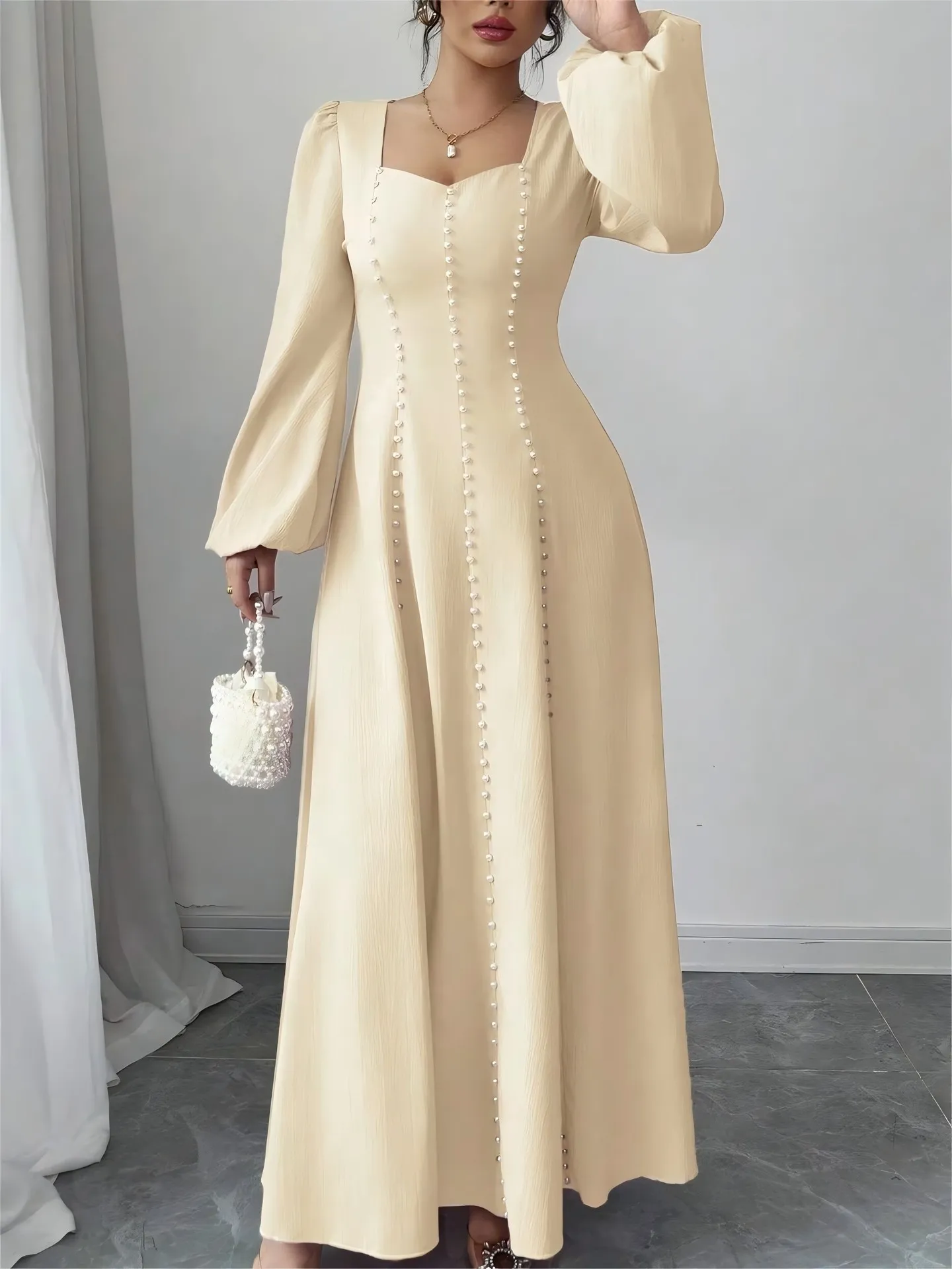Pearled A-Line Dress | Savana | Bestsellers