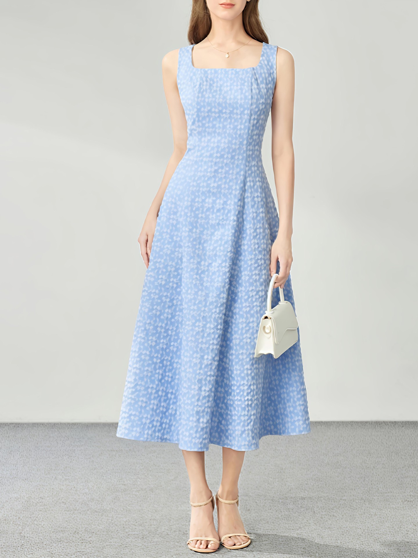 Blue Tank Dress