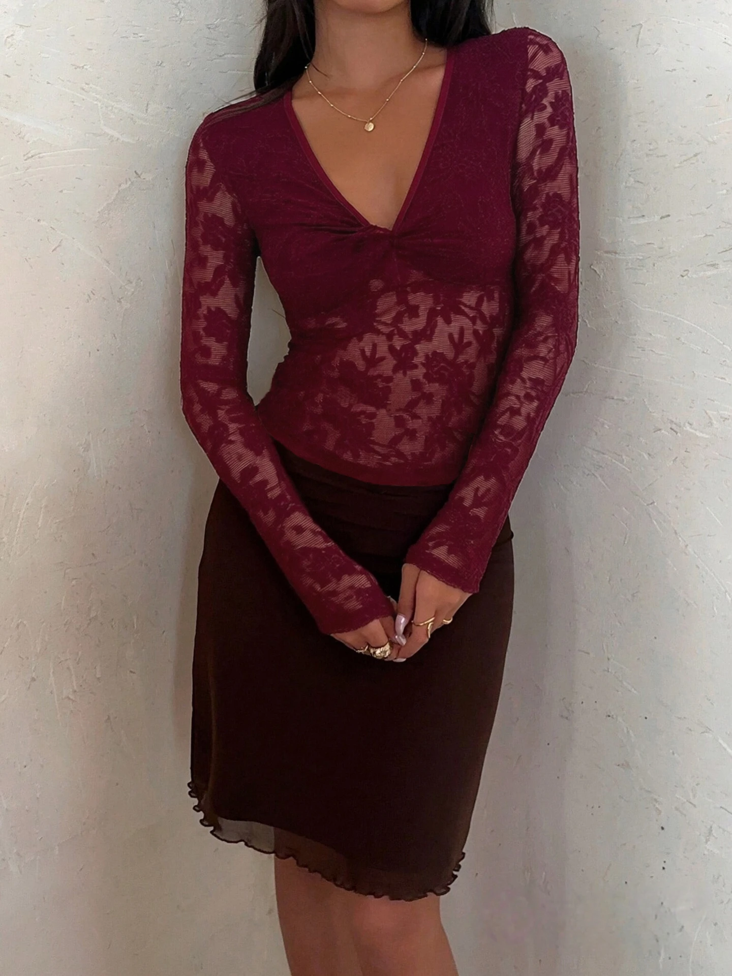 Jacquard Twist Top | Savana | Bestsellers