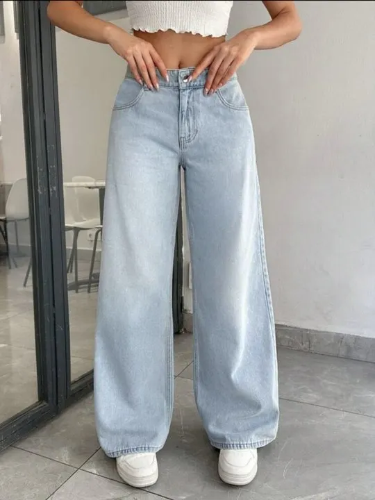 denim dress for pear shaped body Best Jeans + Jumpsuits for Pear Shaped Women