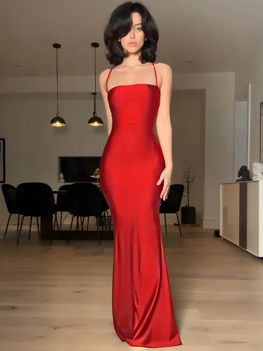 long tight fitted maxi dresses Womens Fitted Maxi Dress L