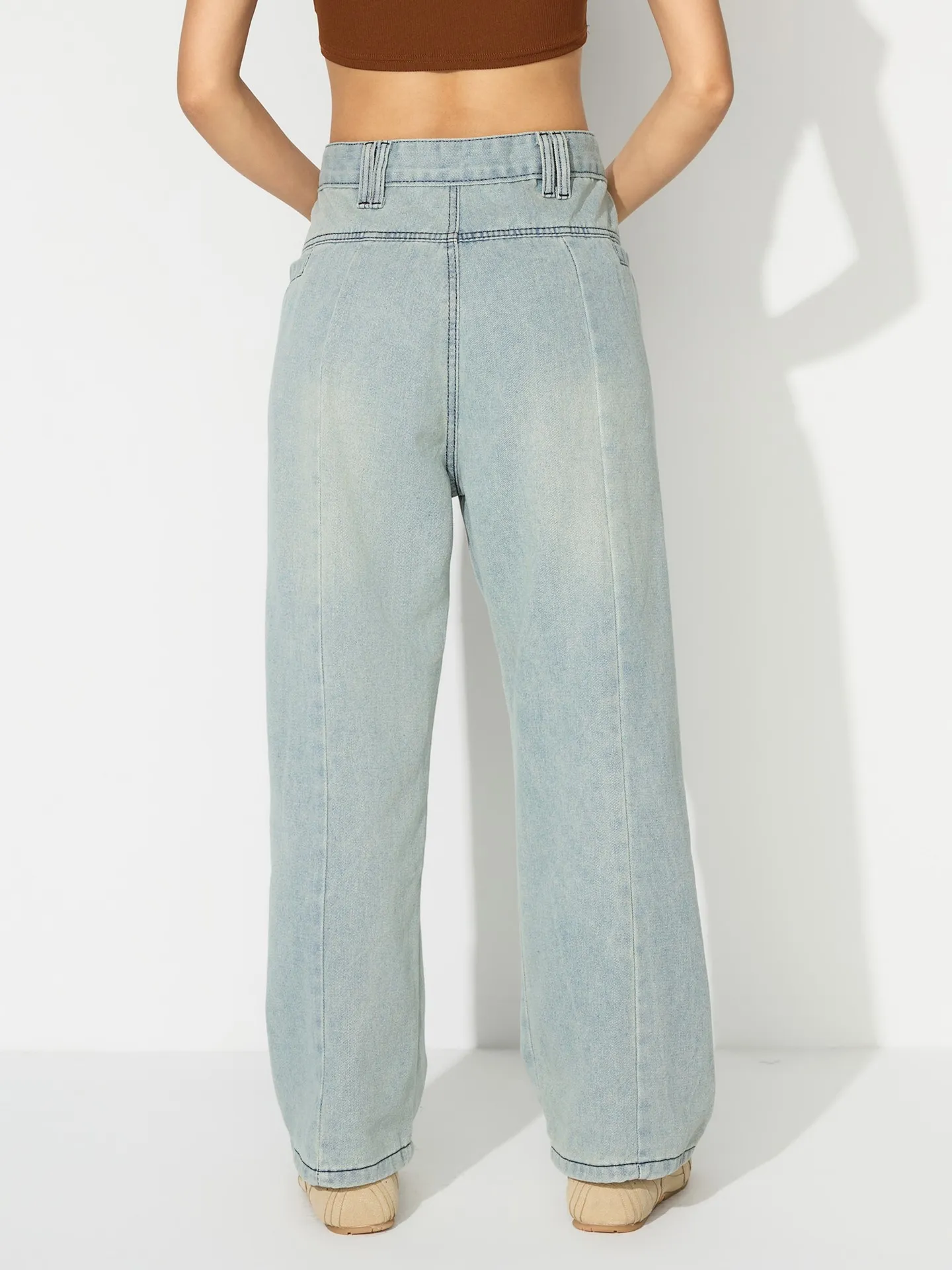 Darted Wide Leg Jeans | Savana | Bestsellers