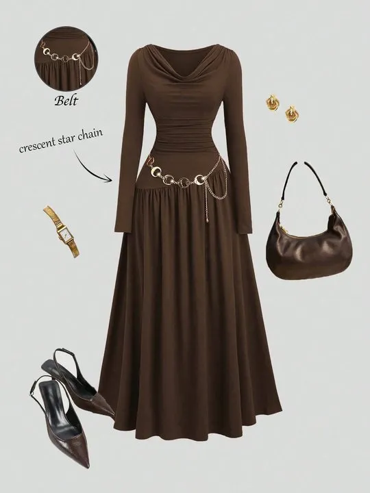 mini brown dress Tilly Tiered Maxi Dress in Butter Yellow main image 0