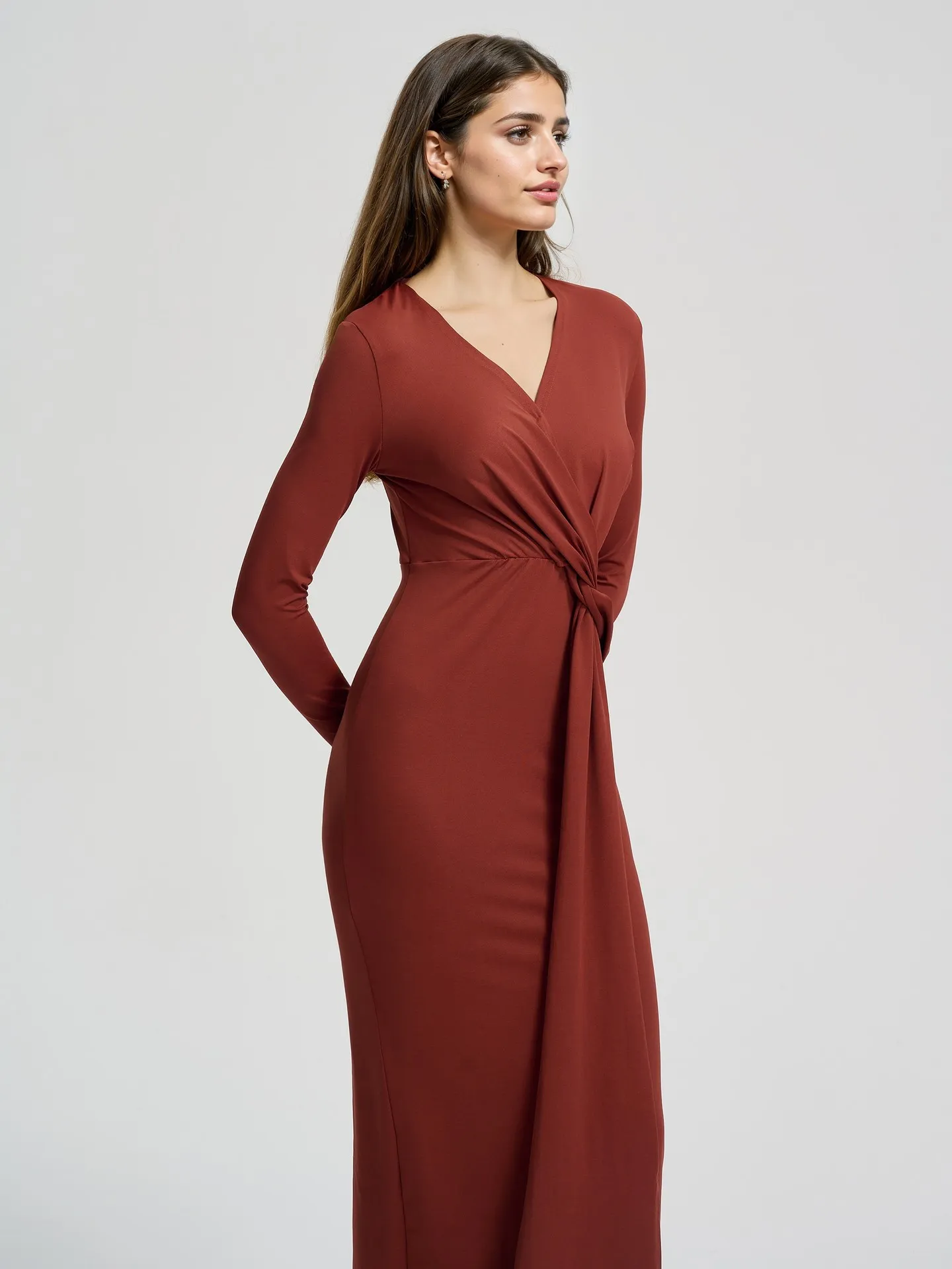 ワンピース Grenda ribbon long dress mdl_1_3bb88808-a38f-498d-8fe2-