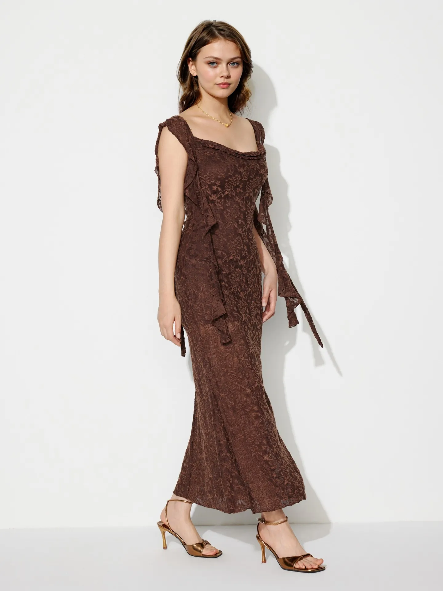 ANDMARY】Rojina ribbon dress