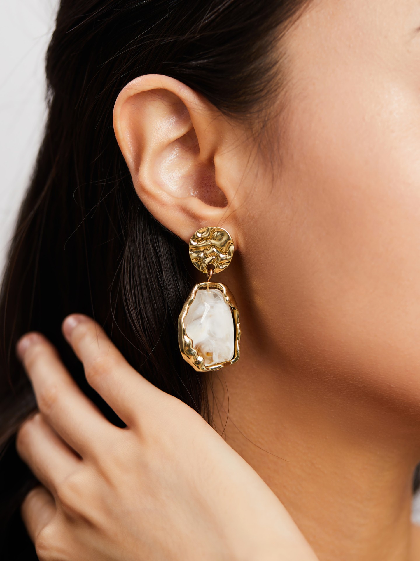 Geometric Dangle Earrings