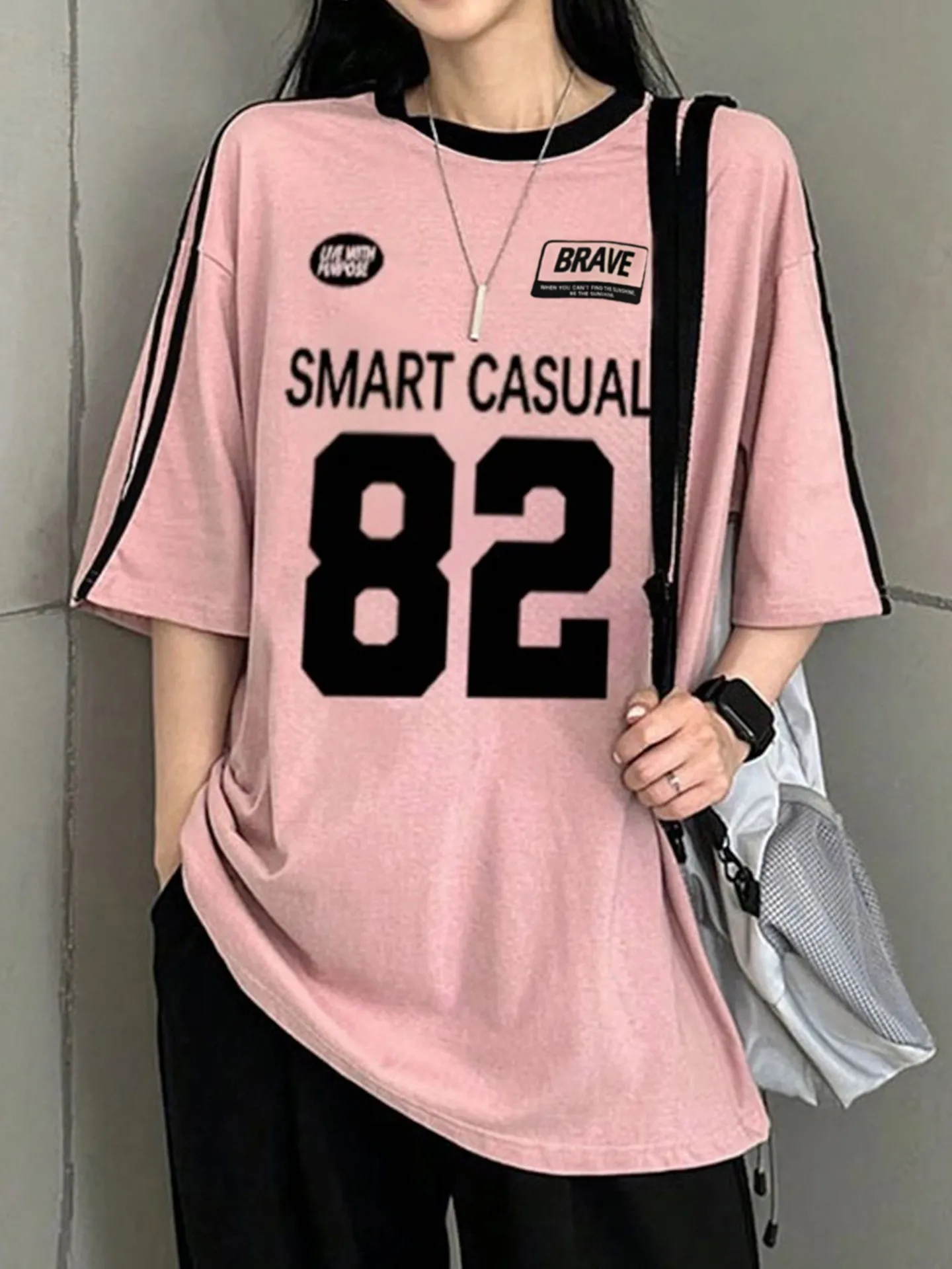 【FANCY CLUB】2WAY SIDE RIBBON T-SHIRTS Ribbon Pullover T-Shirt | Savana | Bestsellers