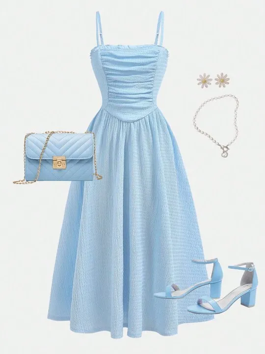 sachin and babi light blue dress Light Blue Evening Dresses with Feathers Cape Luxury Formal Party Dress for  Women Wedding  DreamyVow