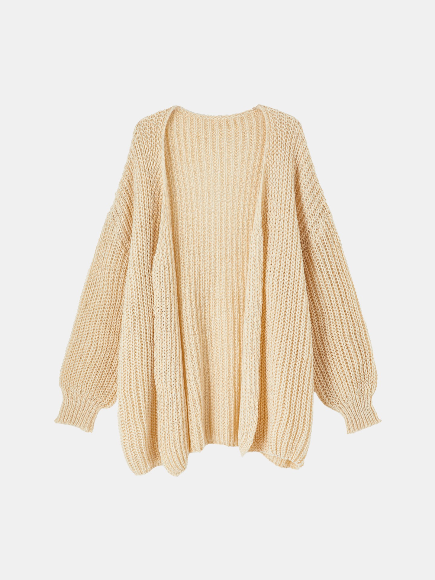Apricot Knit Cardigan
