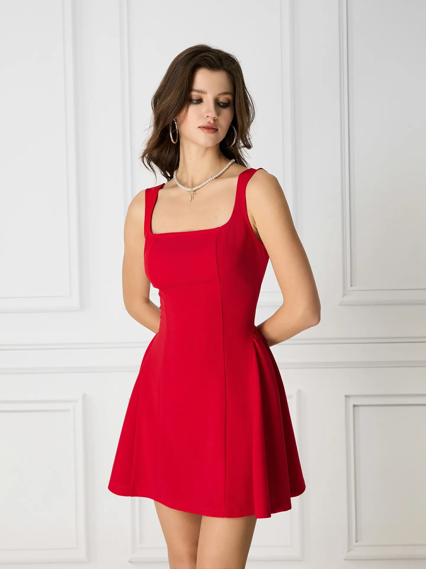 Darted A-Line Dress | Savana | Bestsellers