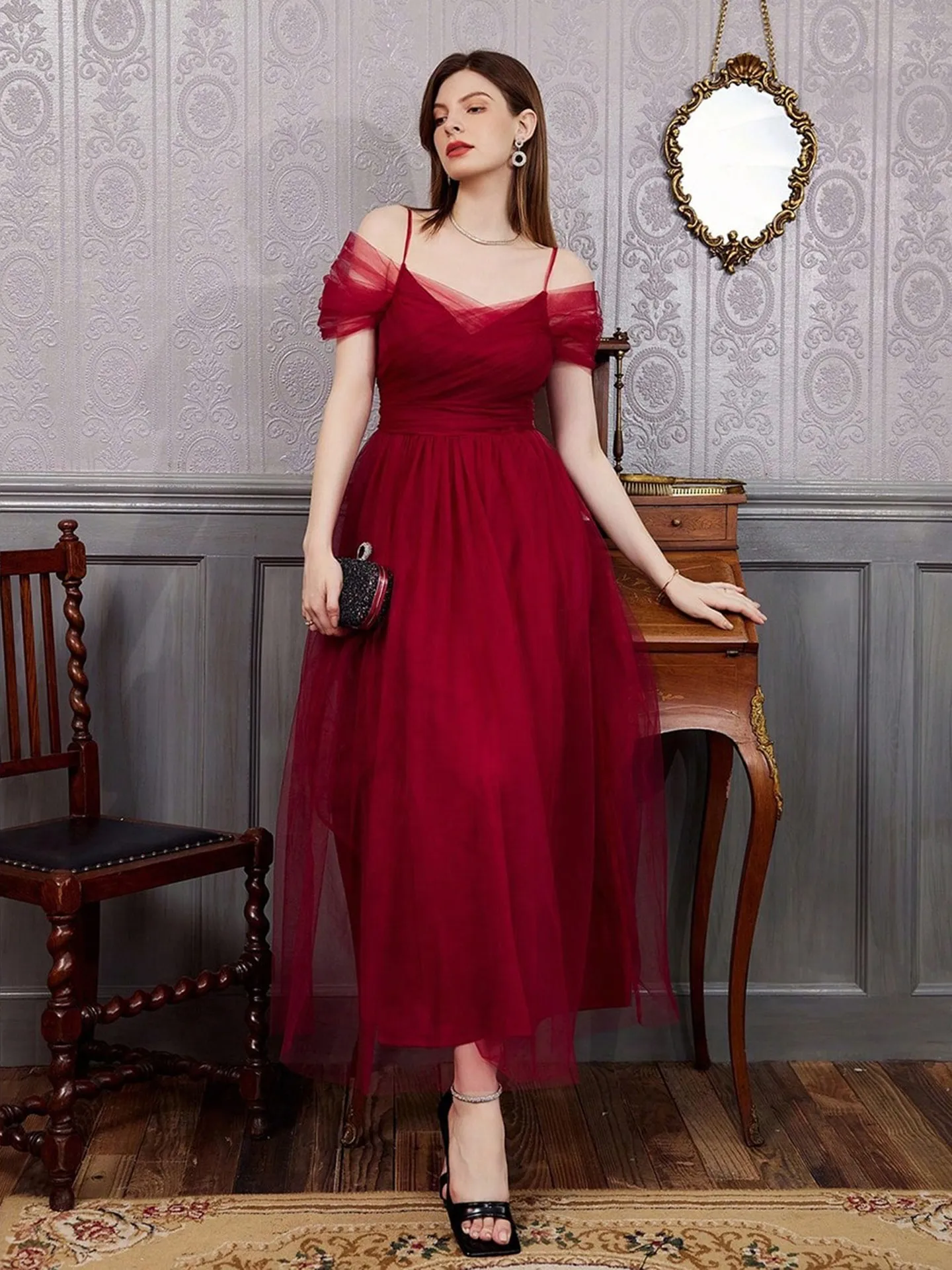 Bellino Clothing | Dresses | Last One Plus Black Crisscross Dress