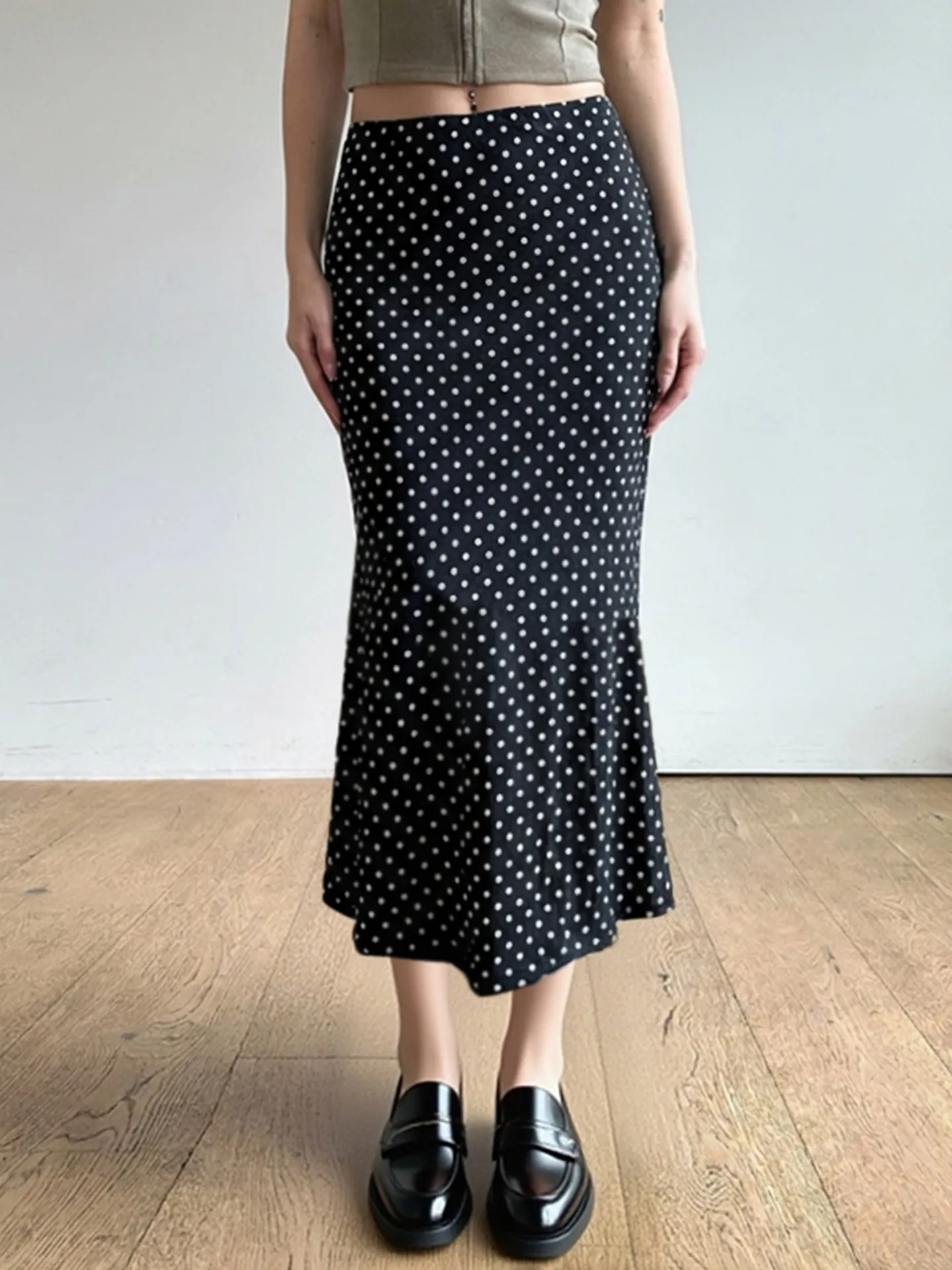 Polka-Dot Mesh Mermaid Skirts | Savana | Bestsellers