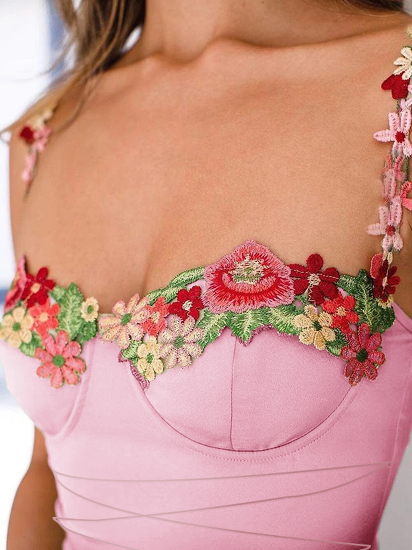 Embroidered Bodycon Dress | Savana | Bestsellers
