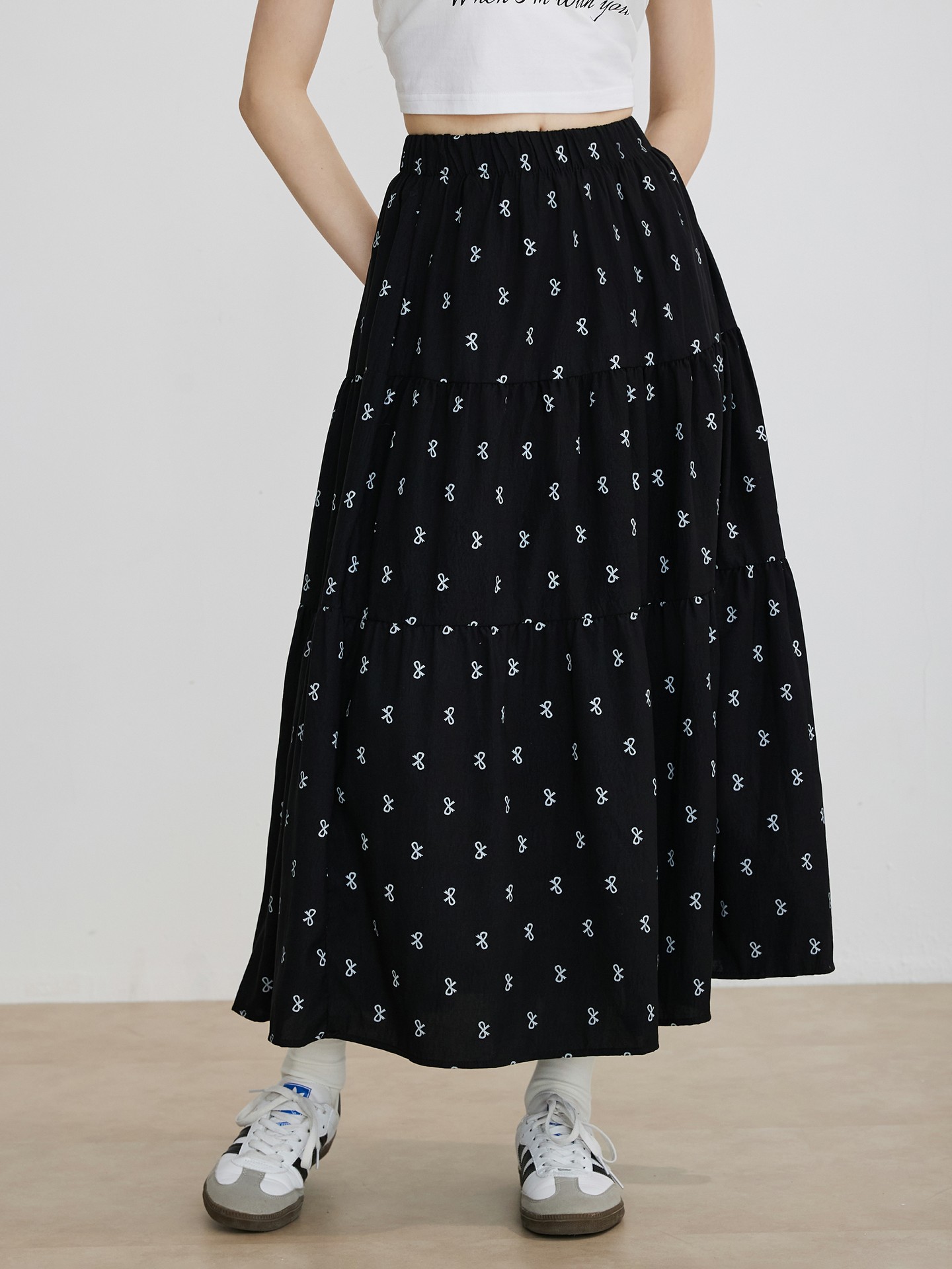 Black A-Line Skirt