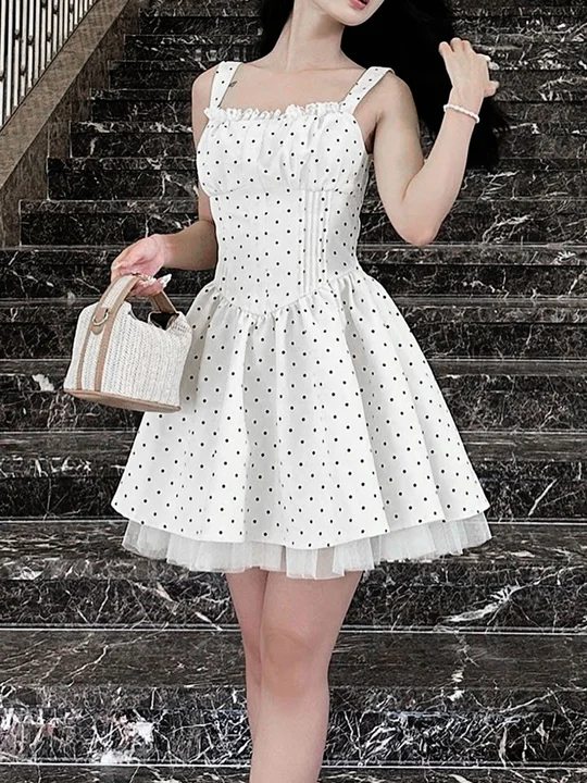 オールインワン・サロペット Off-White Savana White Cotton Dress 11-057-0592-0551-