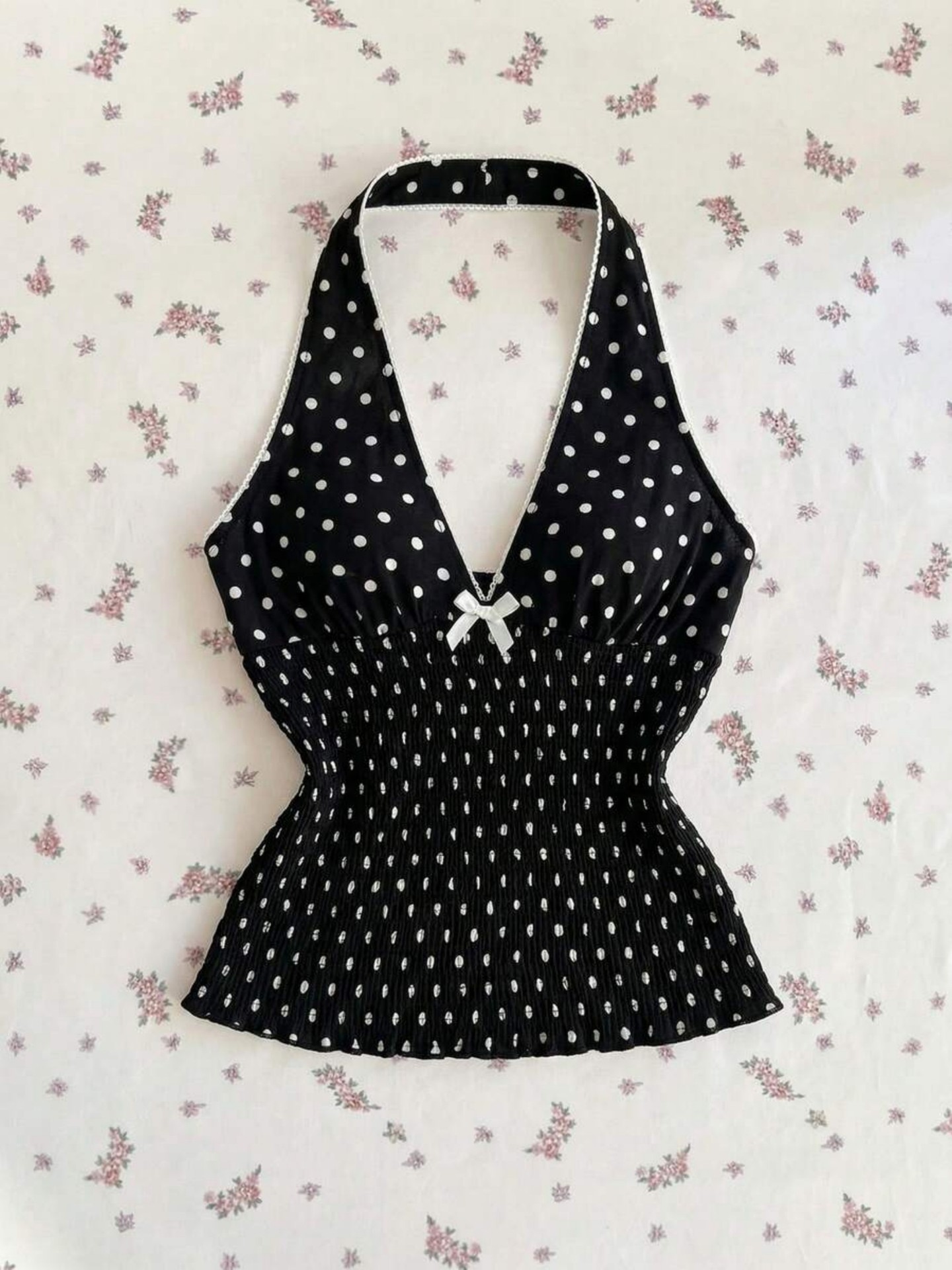 Bow Halter Top