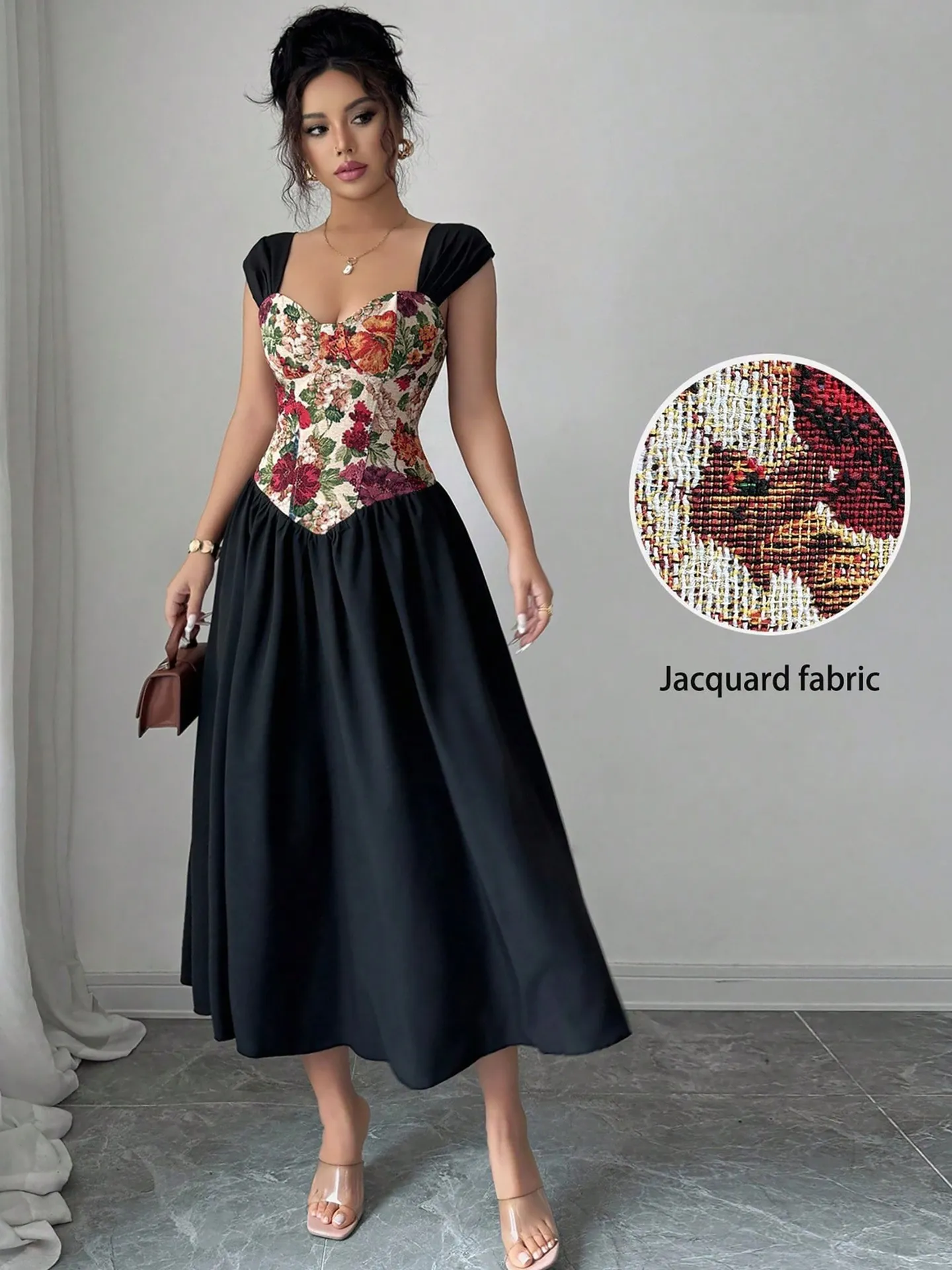 Jacquard A-Line Dress | Savana | Bestsellers