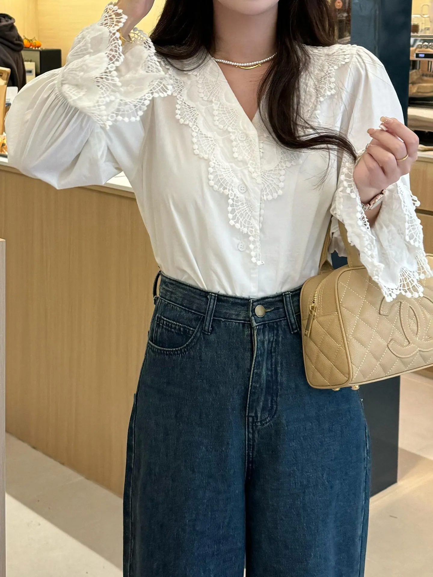 PLACKET BLOUSE XANADU RISING