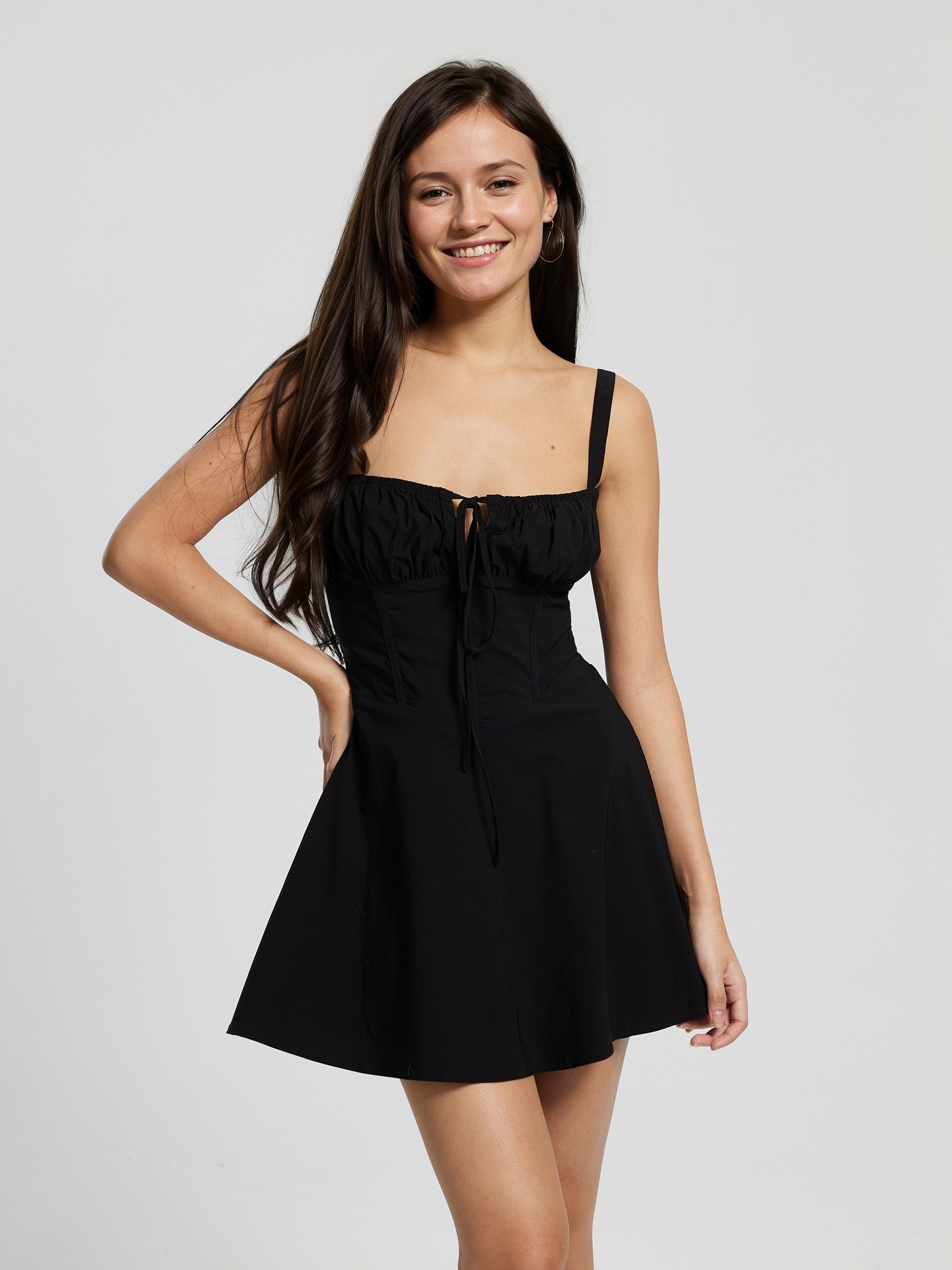 Tied A-Line Dress