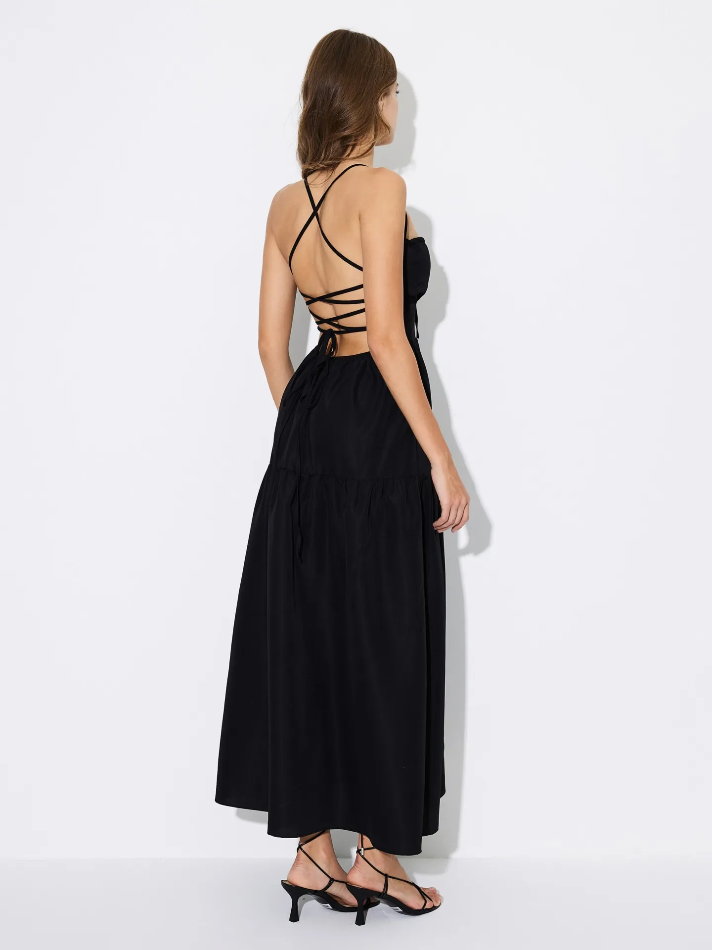 Open Back A-Line Dress | Savana | Bestsellers