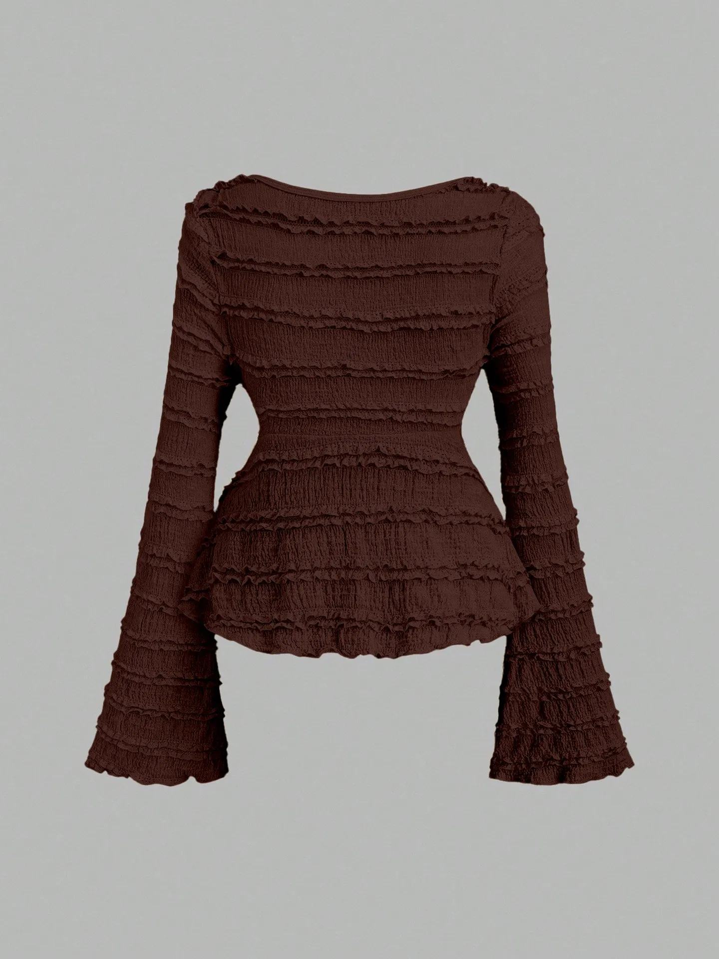 Jacquard Peplum Top | Savana | Bestsellers