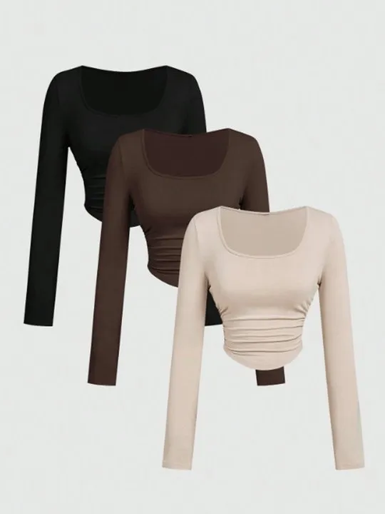 Contrast Long Sleeve Top | Savana | Bestsellers