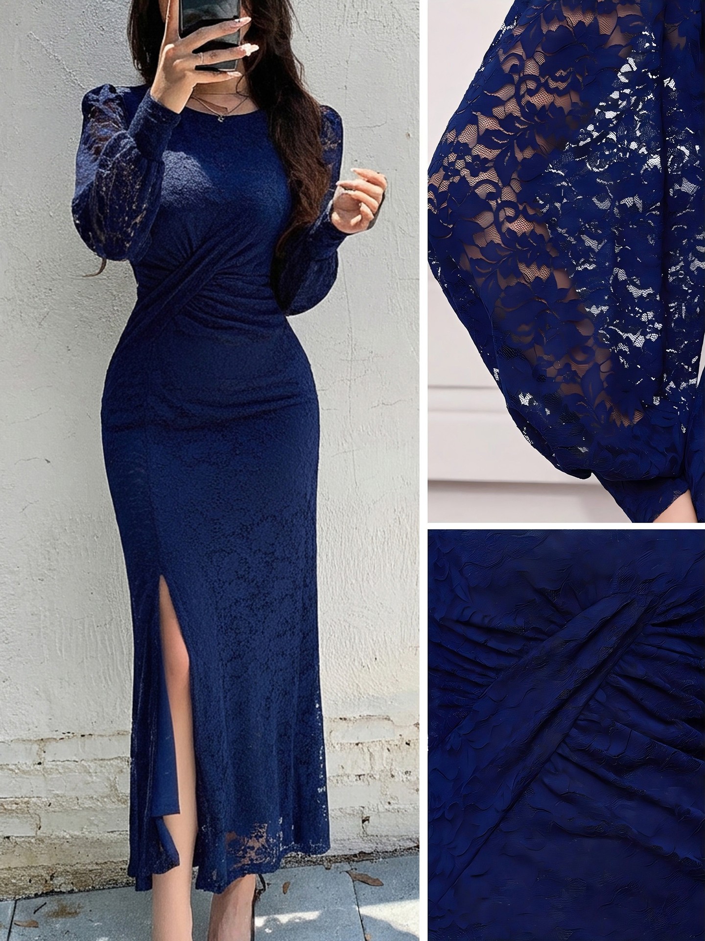Sheer A-Line Dress