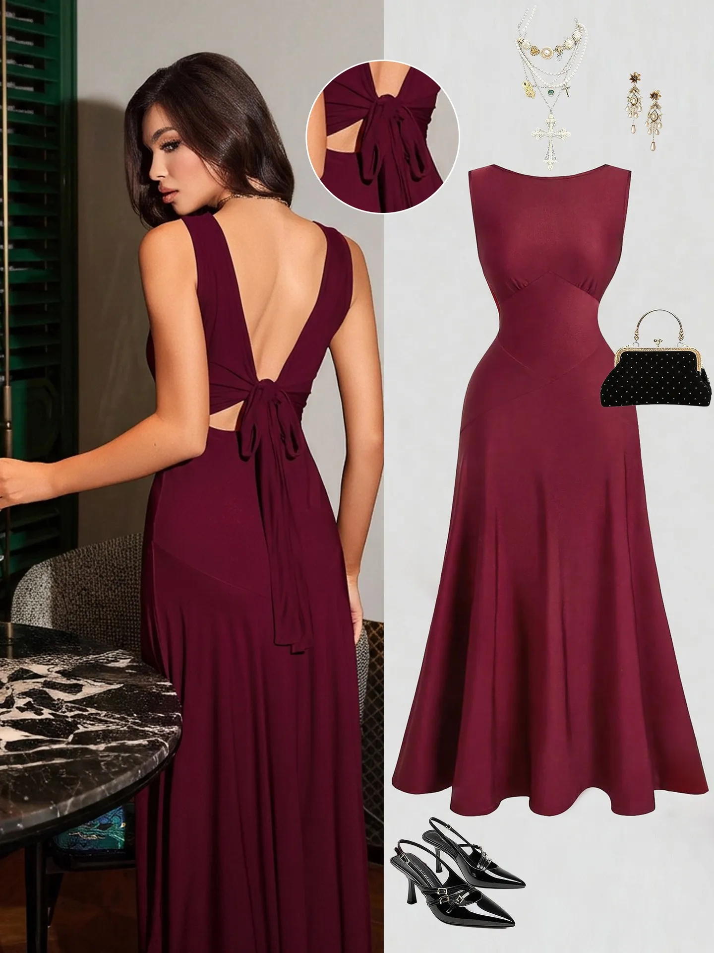 sachin and babi light blue dress Backless Dresses | Open Back & Low Back Dresses main image 0