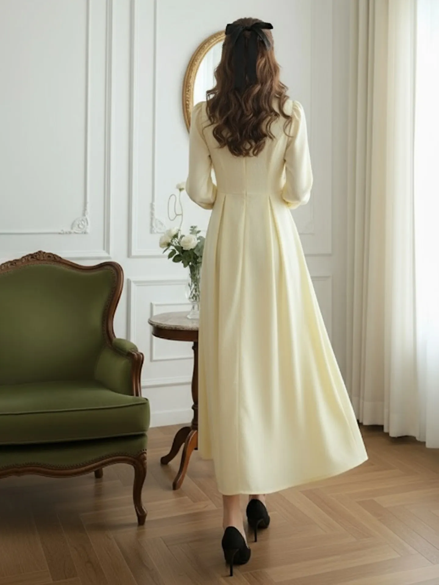 Lace Up A-Line Dress | Savana | Bestsellers