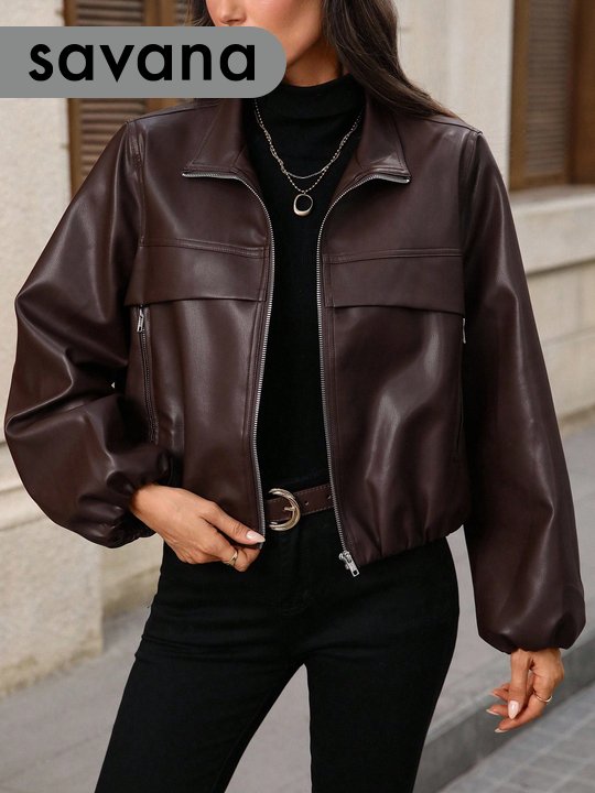 Jacket Leather Stitched BOTT 定価14万3千