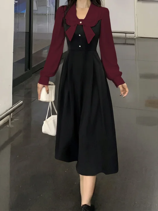 Flared A-line Dress with Pocket | Savana | Bestsellers