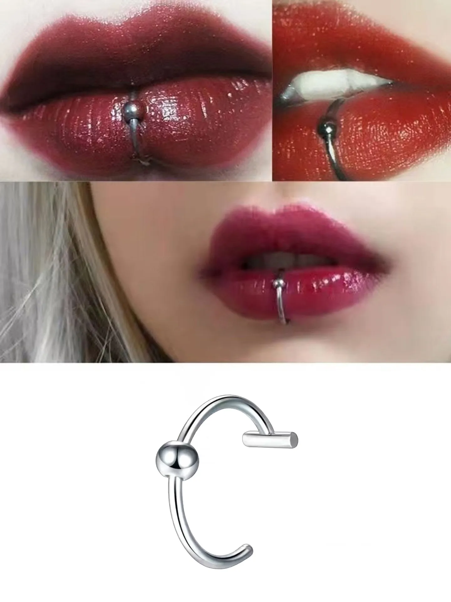 Non-piercing lip ring Jewellery Savana Bestsellers