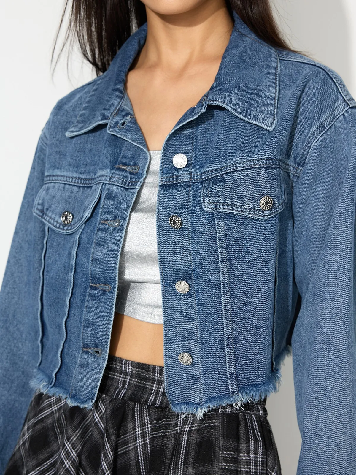 Denim Short Jacket | Savana | Bestsellers