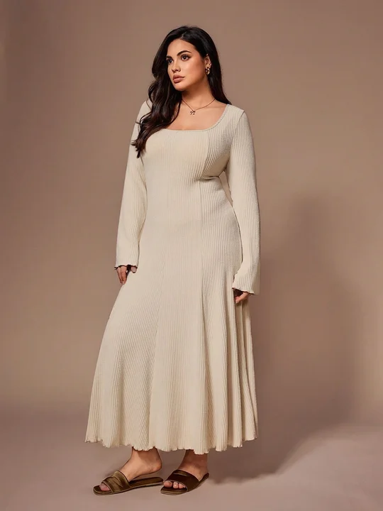 women's white off the shoulder dress Rhetta White Off The Shoulder Sweater Dress - XXL Size - Women's Dresses