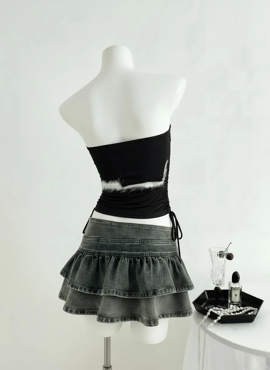 Drawstring Tube Top | Savana | Bestsellers