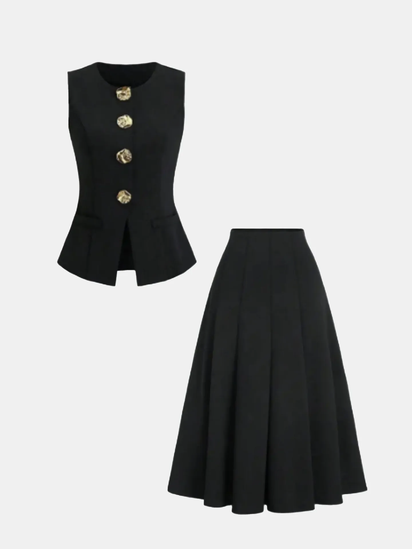Eagan Co-ord Set (Black)