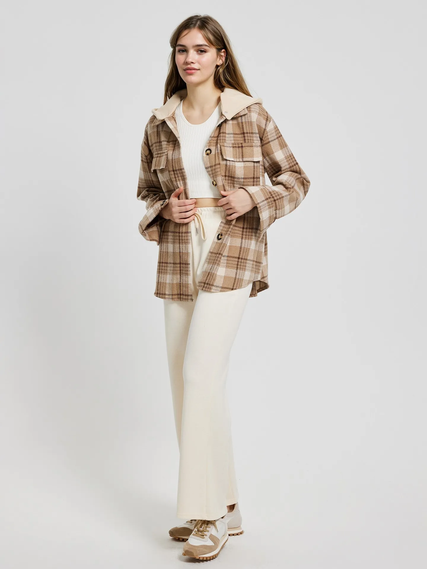 Kero　IRENE Shadow Plaid Jacket Kero IRENE Shadow Plaid Jacket Buffalo Plaid Jacket