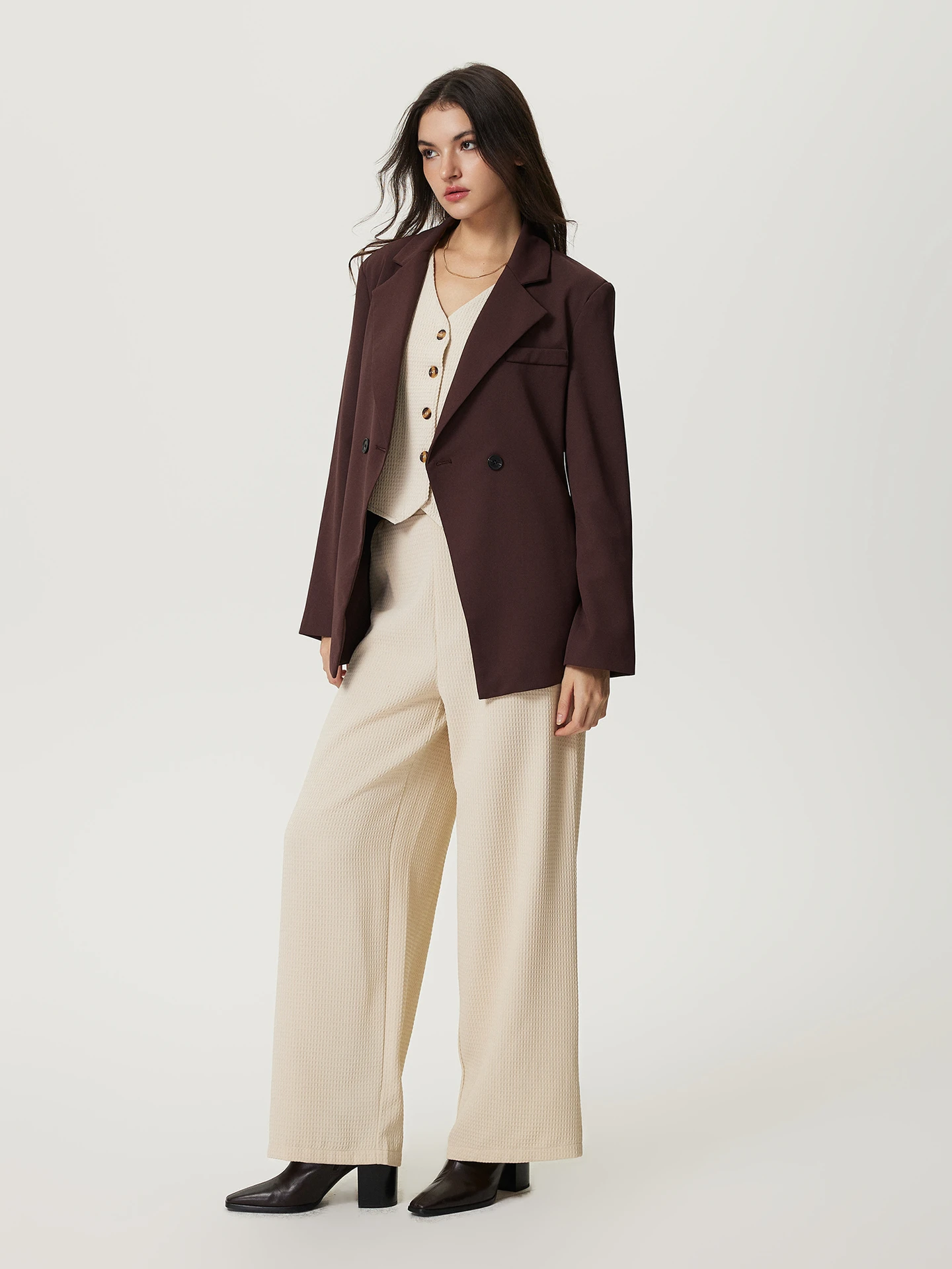 Dara Co ord Set - Apricot main image 0