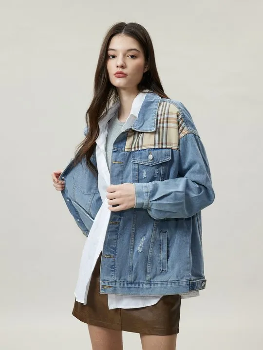 mavimoon/Oversize Denim Jacket