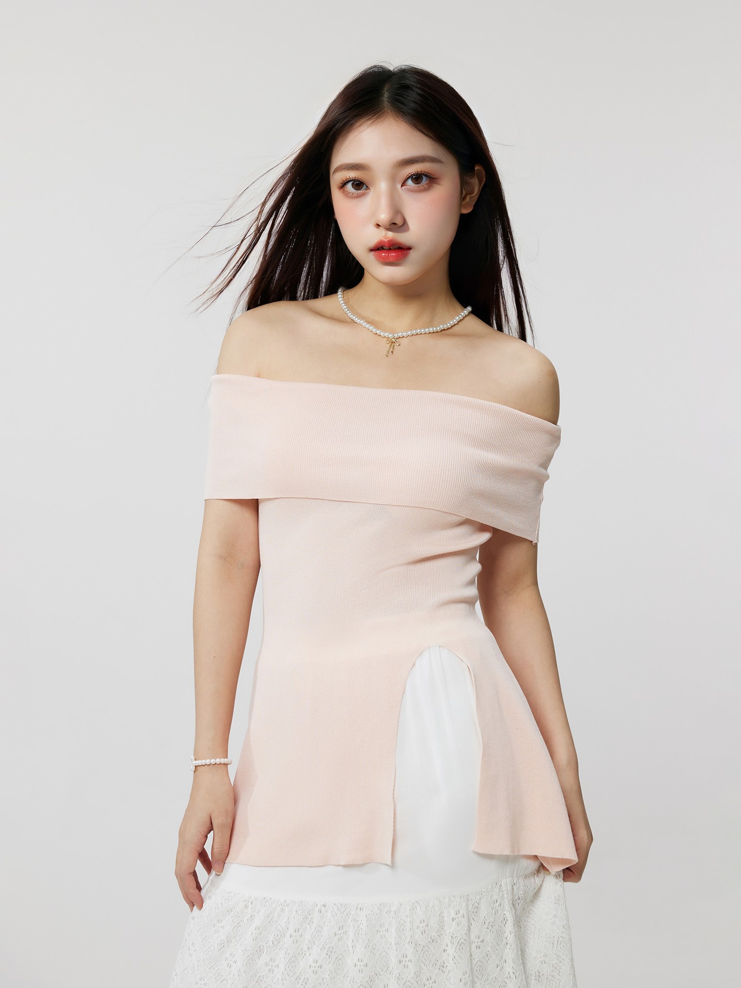 Pink Knit Top
