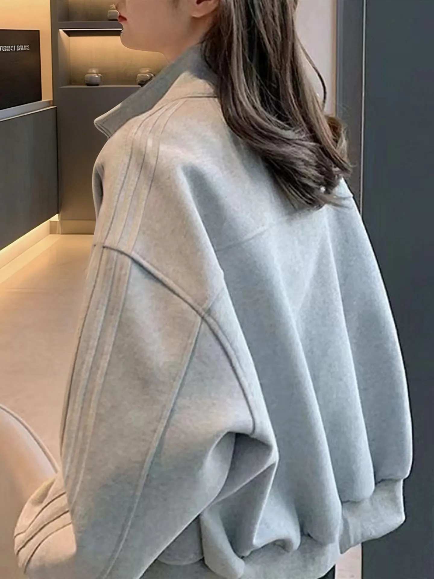 Sneha Pocket Cotton Jacket In White