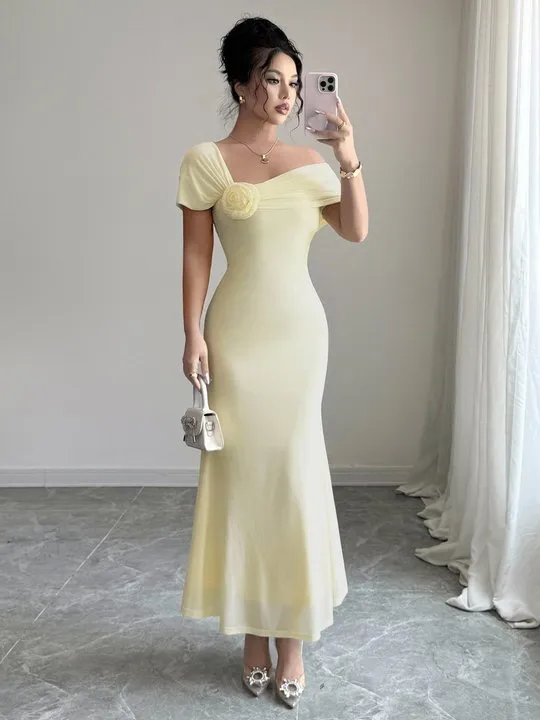 slim fit dress slacks Zapaka Women Bodycon White Cute Graduation Dress with Appliques Sweetheart Corset Engagement Party Dress, White / US4
