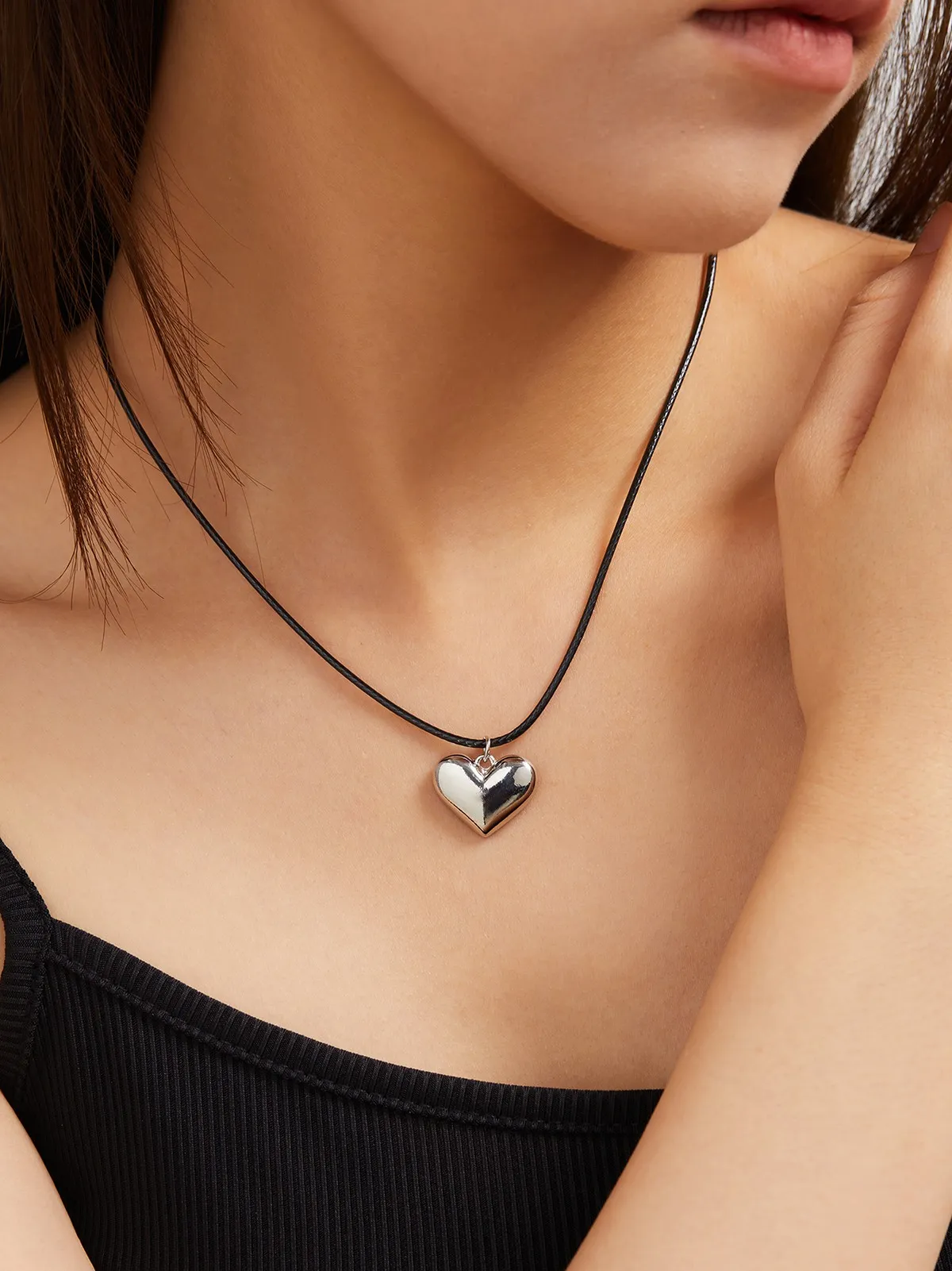 Heart Artificial jewellery Pendant Necklace Savana Bestsellers