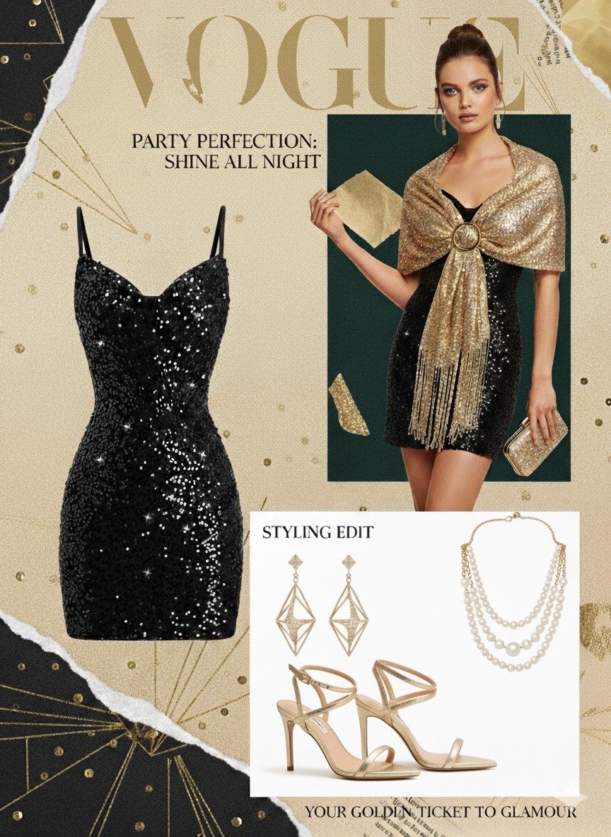Black Bodycon Dress