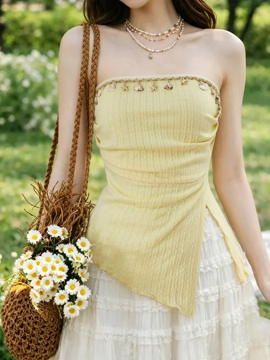 slim fit dress slacks Dress Korean Fashion Ladies Crochet Organza Long Dresses Casual Pregna main image 0