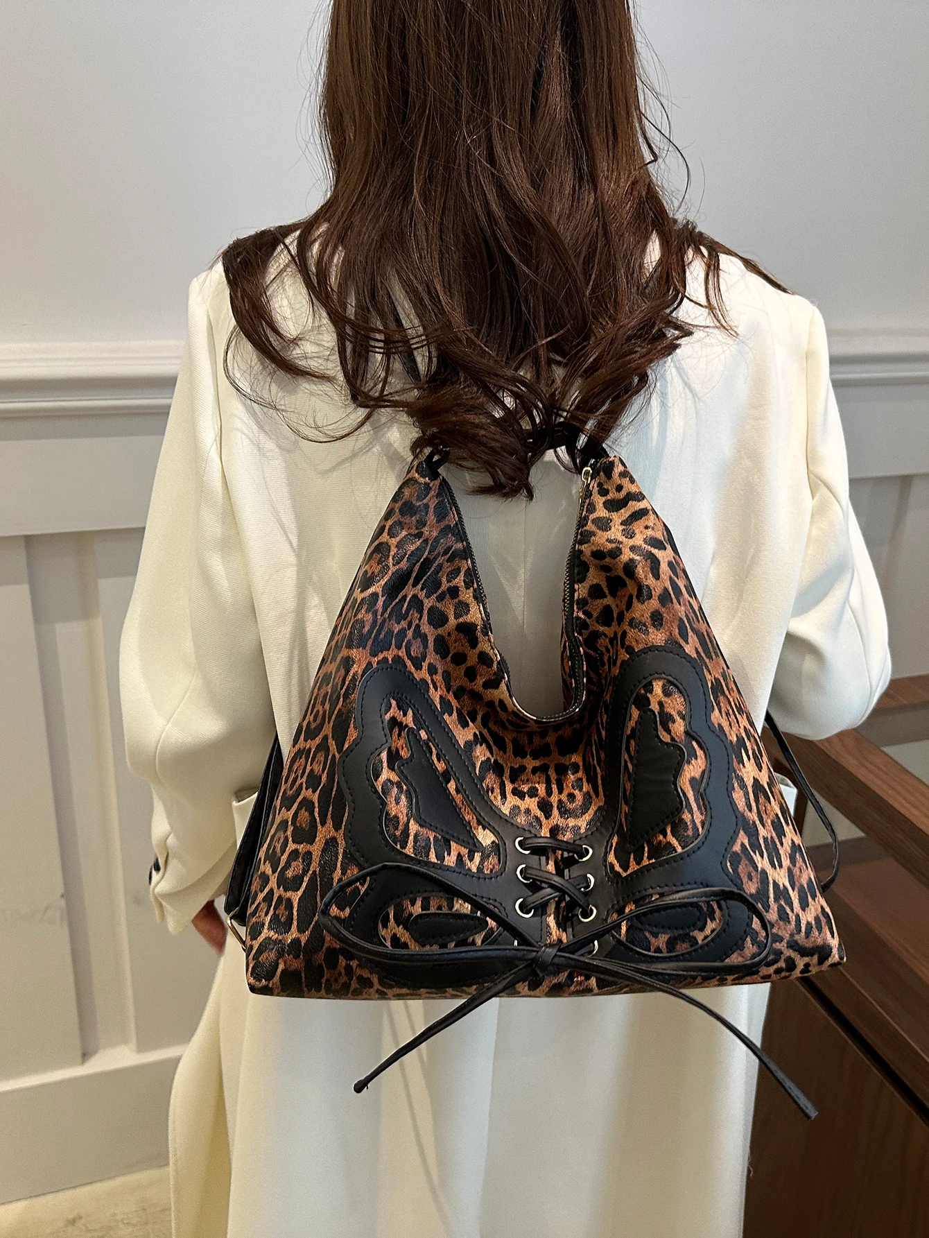Lace up Crossbody Bag | Savana | Bestsellers