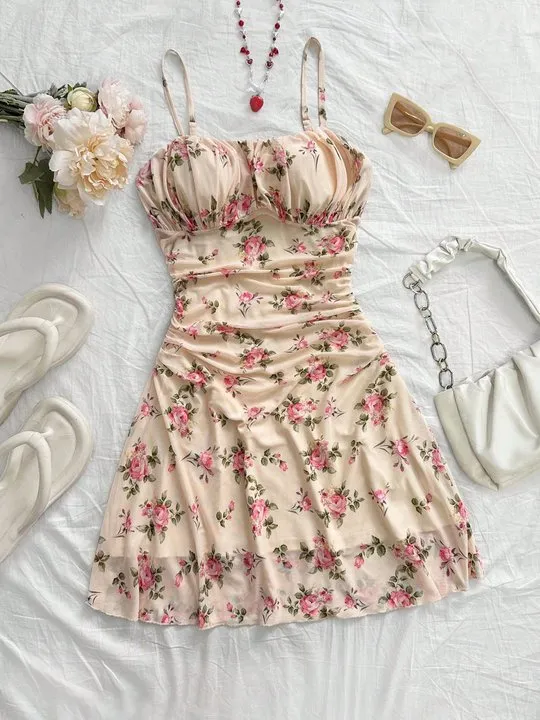 Find Your floral mini dress